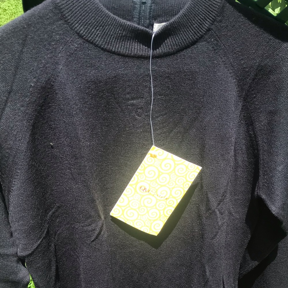 Navy blue sweater